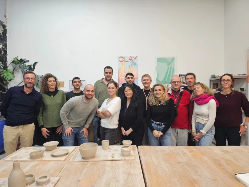 From Geocorail® to ceramics, from the sea to the land! Christmas team-building for the @Seacure team 